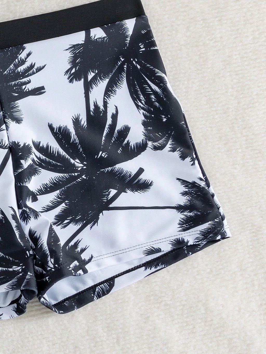 Conjunto de Biquíni 3 Peças Estampa Tropical