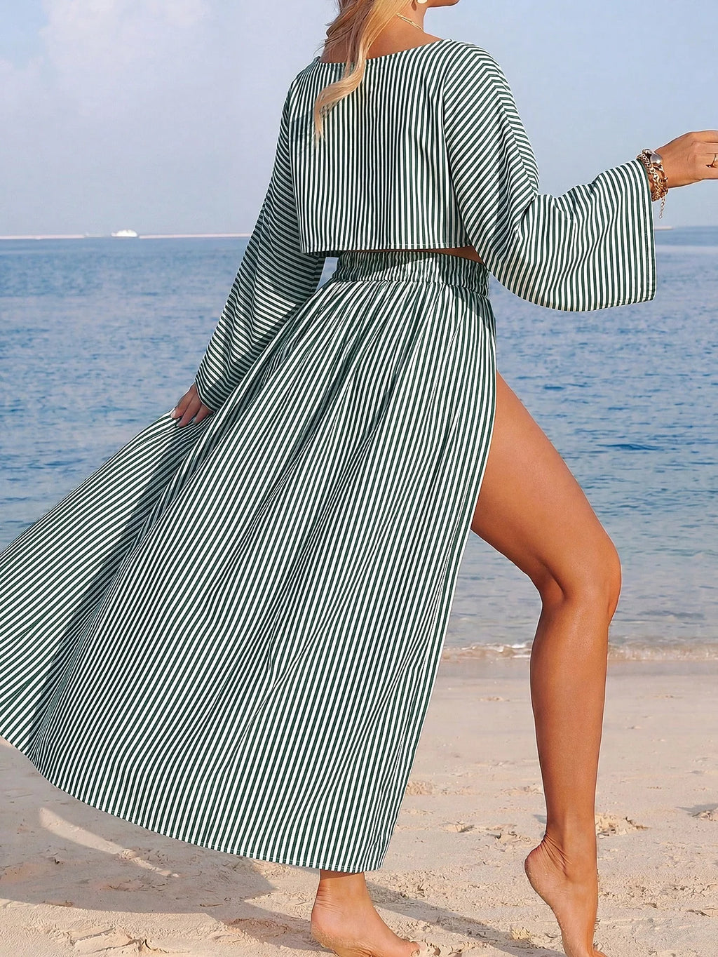 Conjunto 2 Peças Resort Semi-Transparente