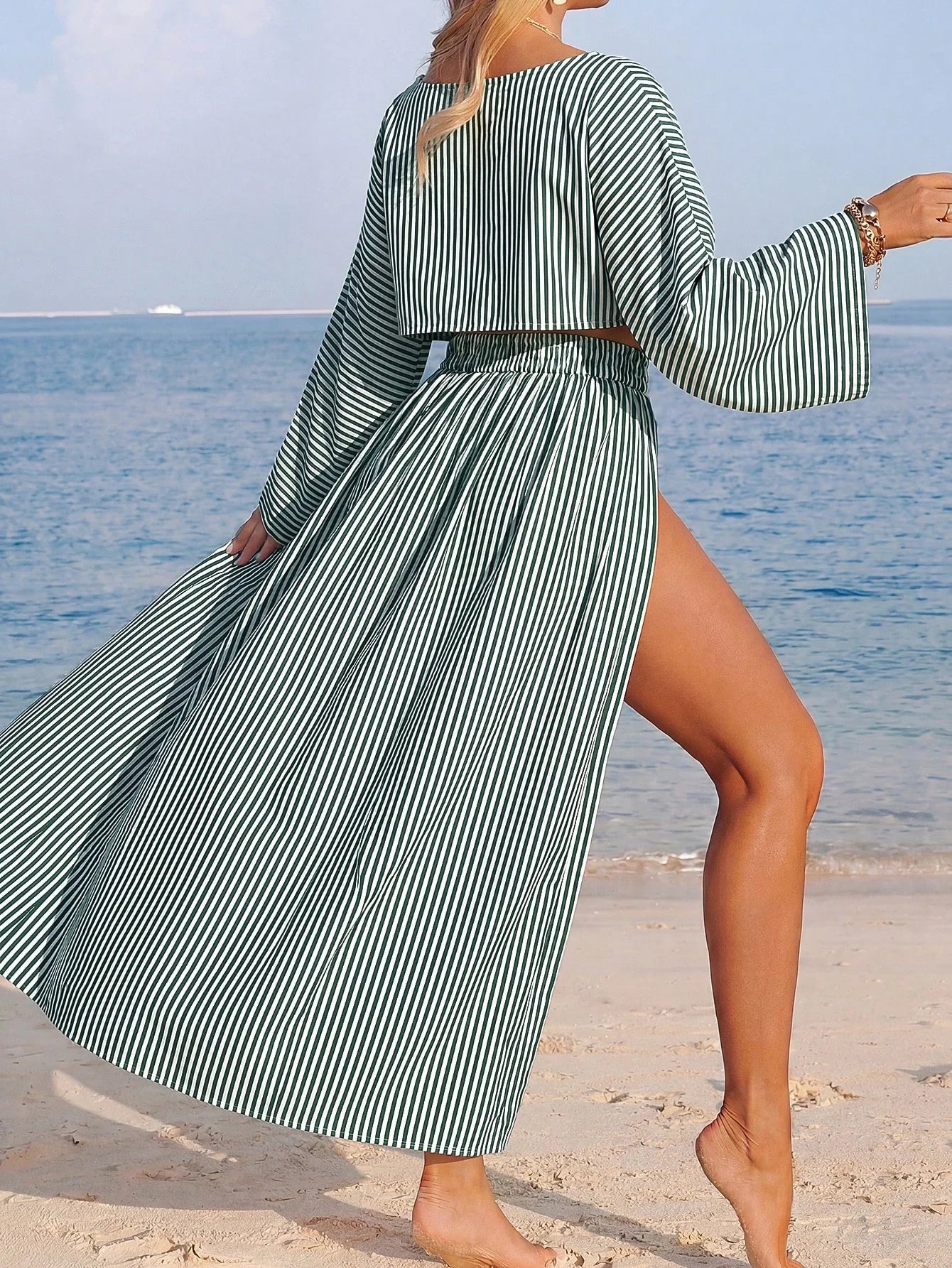 Conjunto 2 Peças Resort Semi-Transparente
