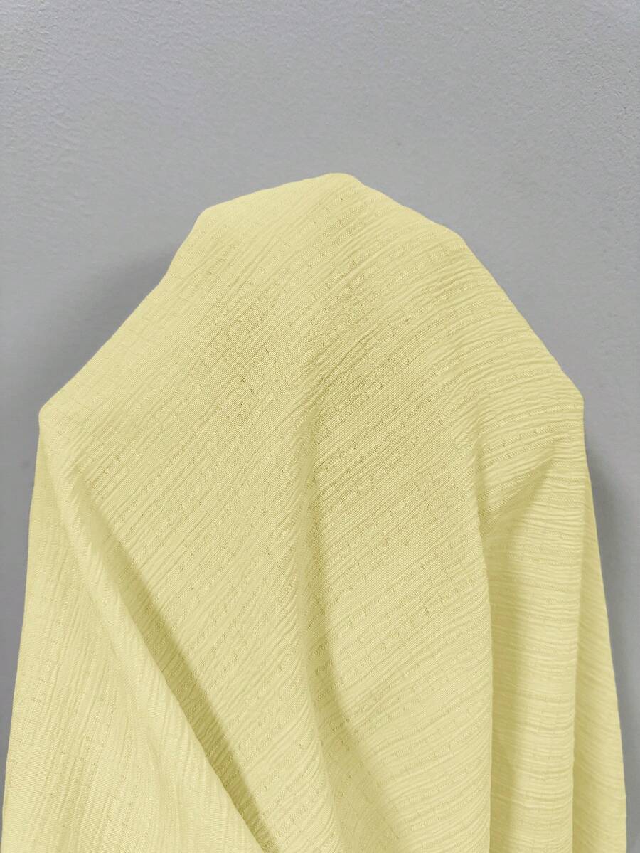 Vestido Saída de Praia Longo Frente Única com Nó e Bainha Plissada - La Lecce
