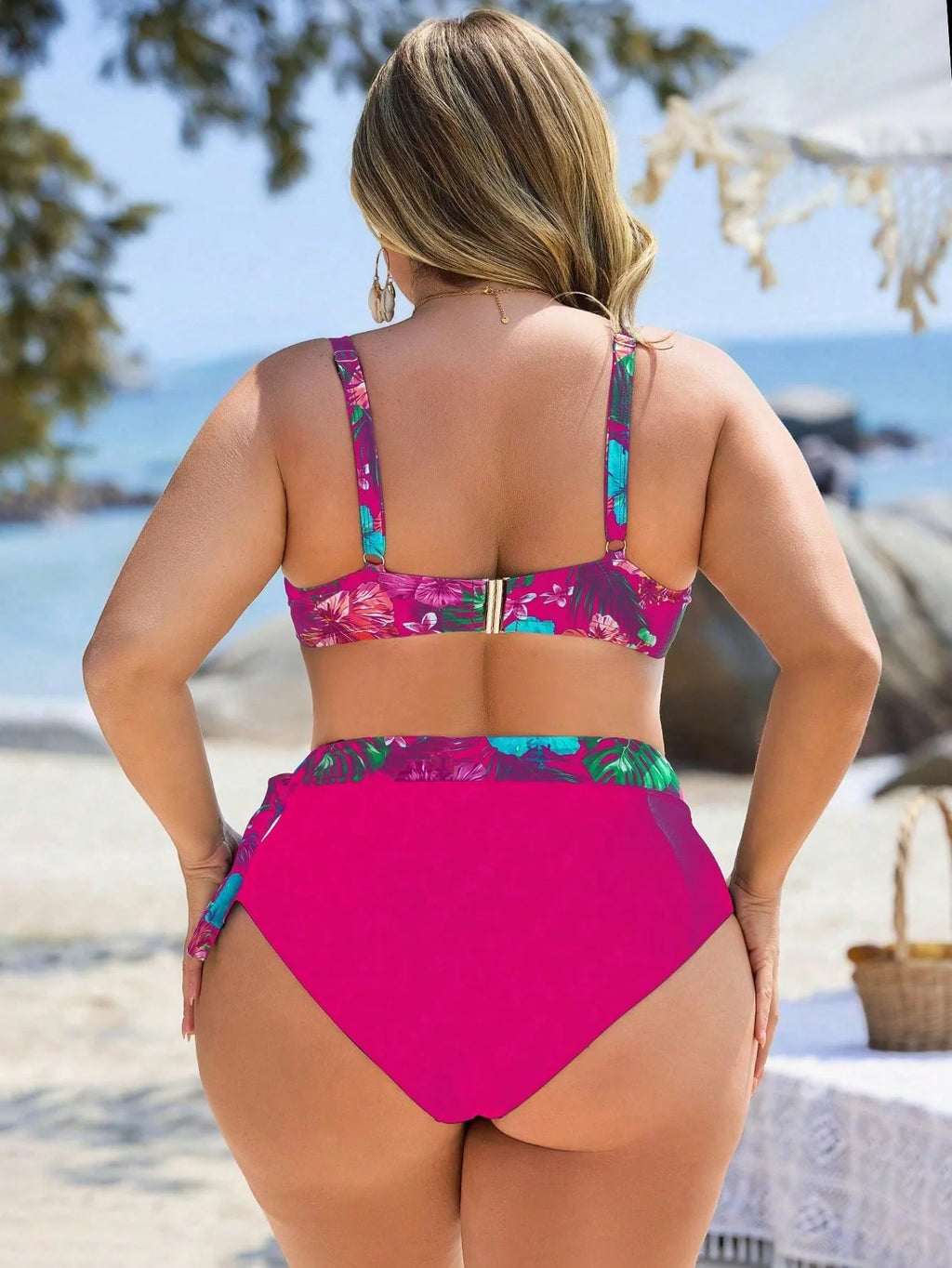 Biquíni Plus Size Estampa Animal Print