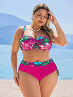 Biquíni Plus Size Estampa Animal Print