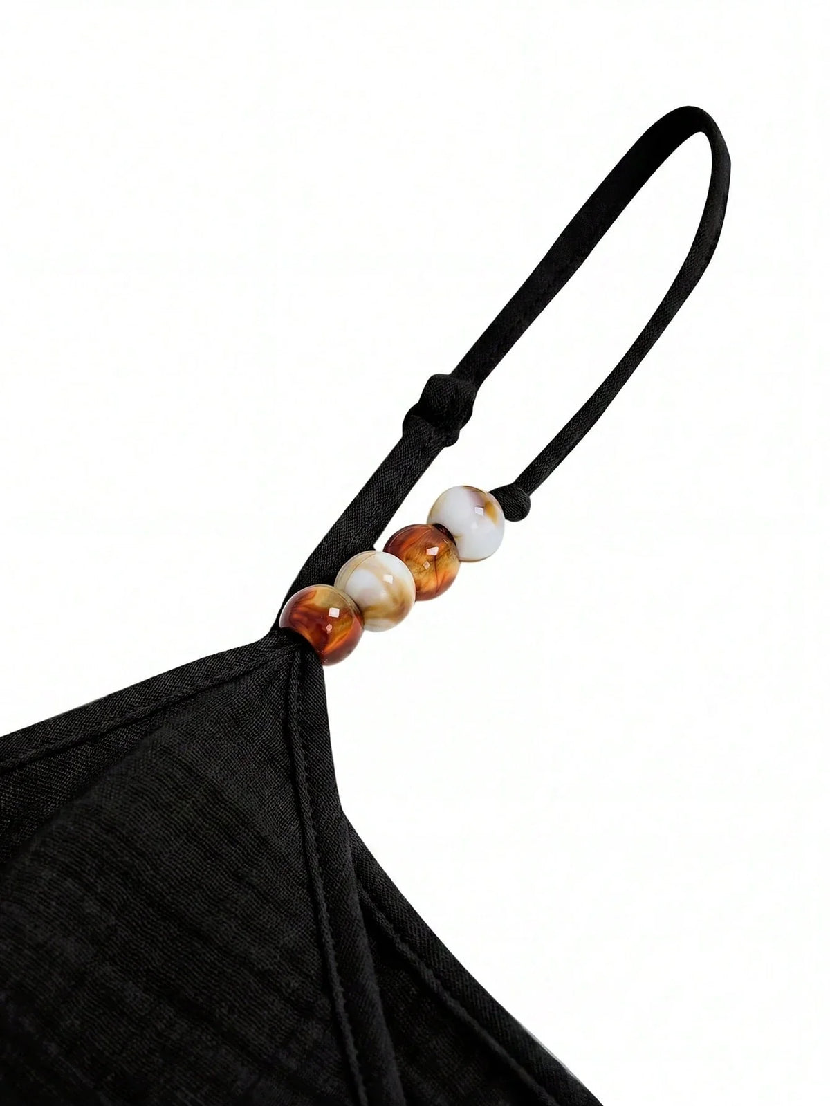 Saída de Praia Vestido Mini em A com Argola