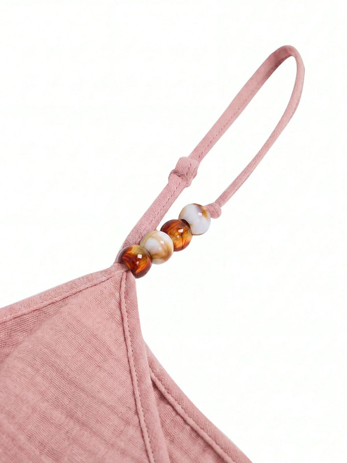 Saída de Praia Vestido Mini em A com Argola