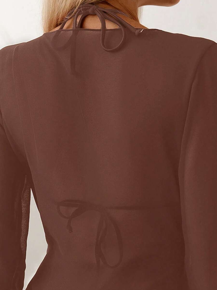 Kimono Curto Detalhe de Estrela - Saída de Praia
