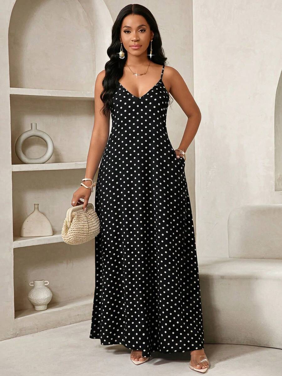 Vestido Longo Floral Decote V com Aplicação de Rosa 3D
