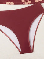 Tankini Bralette Tropical com Bojo Removível