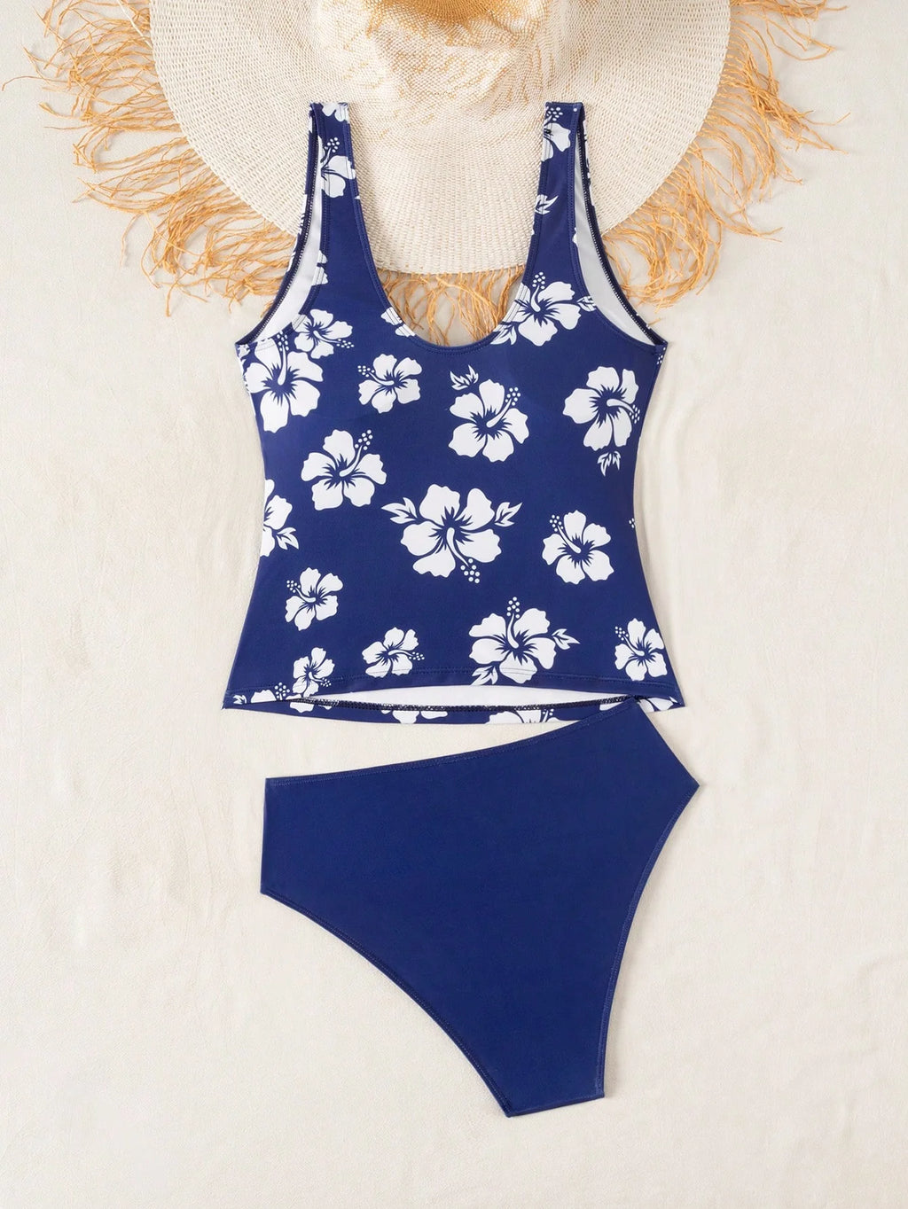 Tankini Bralette Tropical com Bojo Removível