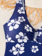 Tankini Bralette Tropical com Bojo Removível