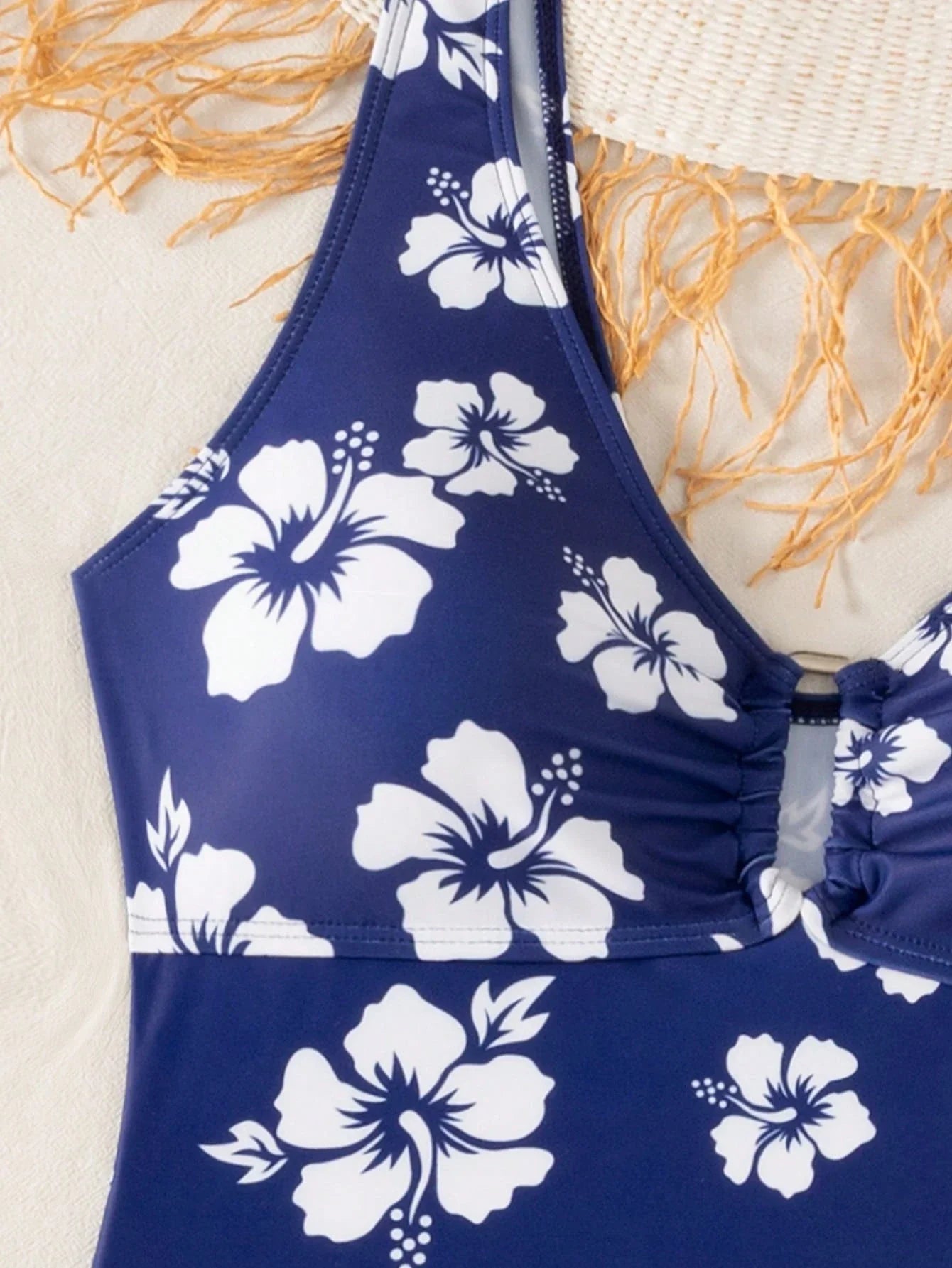 Tankini Bralette Tropical com Bojo Removível