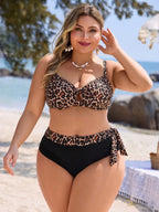 Biquíni Plus Size Estampa Animal Print
