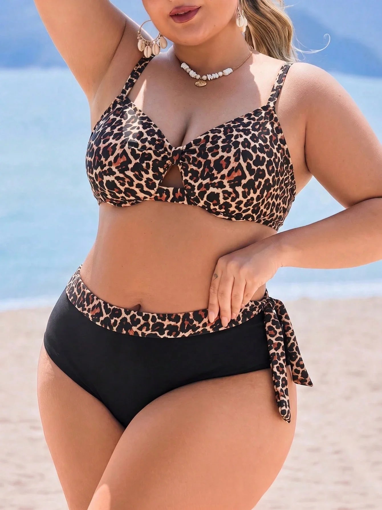 Biquíni Plus Size Estampa Animal Print