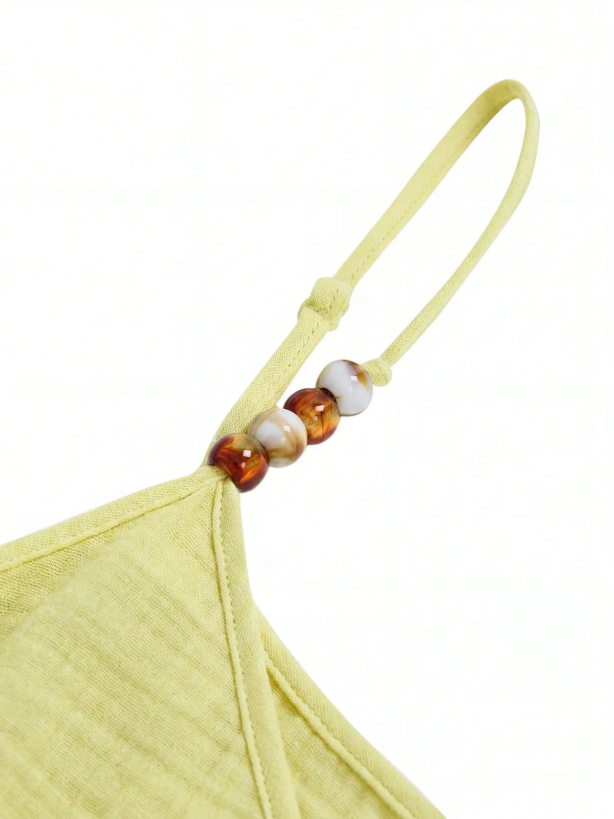 Saída de Praia Vestido Mini em A com Argola