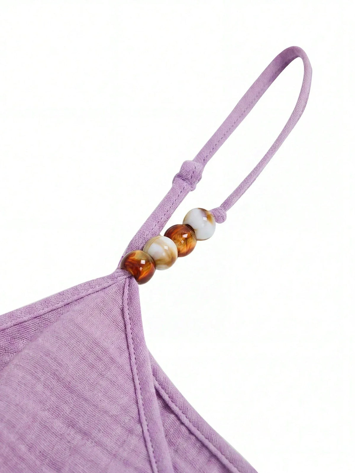 Saída de Praia Vestido Mini em A com Argola