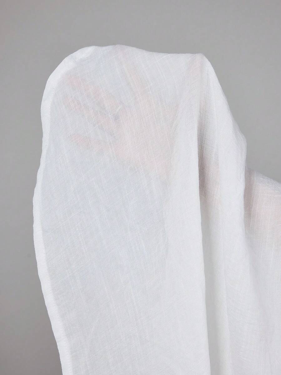 Vestido Saída de Praia Chemise Curto com Barra Assimétrica - La Lecce