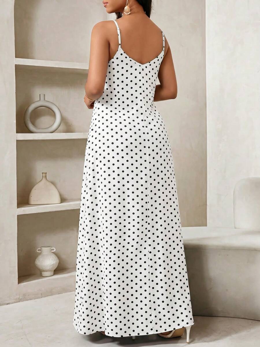 Vestido Longo Floral Decote V com Aplicação de Rosa 3D