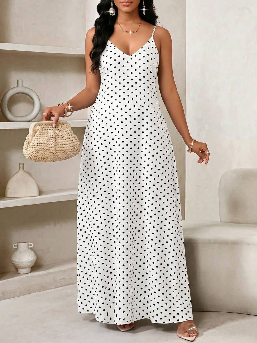Vestido Longo Floral Decote V com Aplicação de Rosa 3D