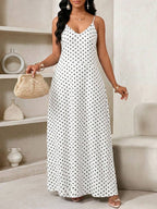 Vestido Longo Floral Decote V com Aplicação de Rosa 3D