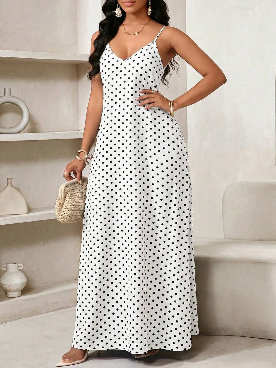 Vestido Longo Floral Decote V com Aplicação de Rosa 3D