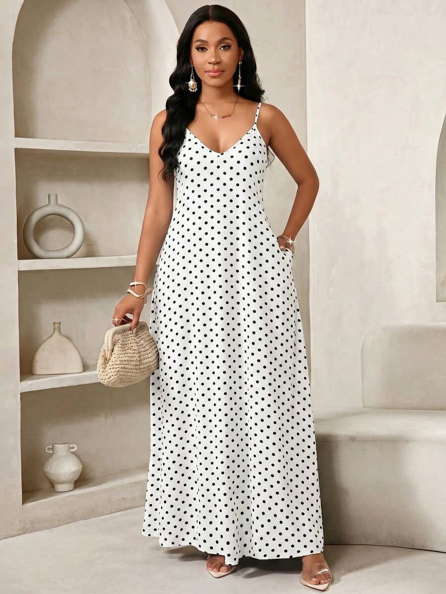 Vestido Longo Floral Decote V com Aplicação de Rosa 3D