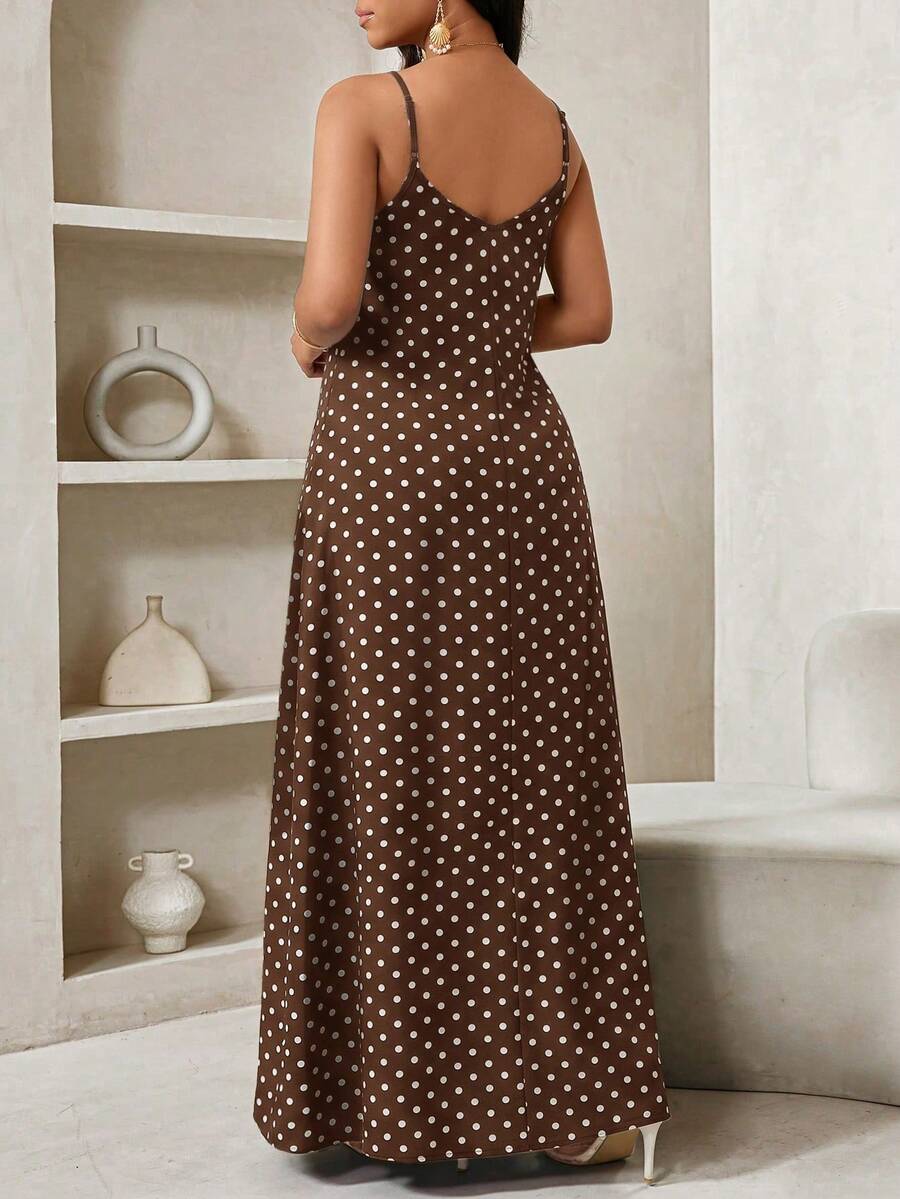 Vestido Longo Floral Decote V com Aplicação de Rosa 3D