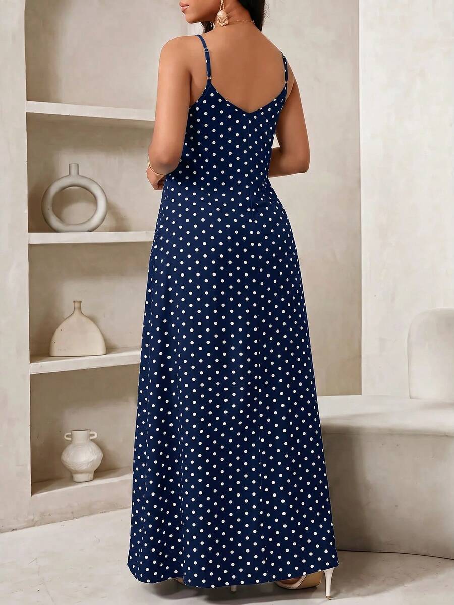 Vestido Longo Floral Decote V com Aplicação de Rosa 3D