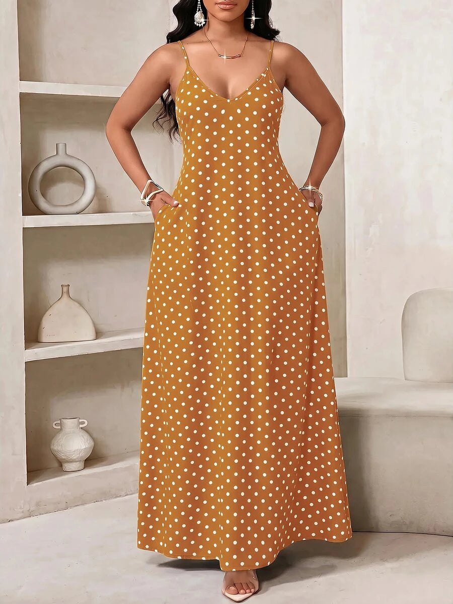 Vestido Longo Floral Decote V com Aplicação de Rosa 3D