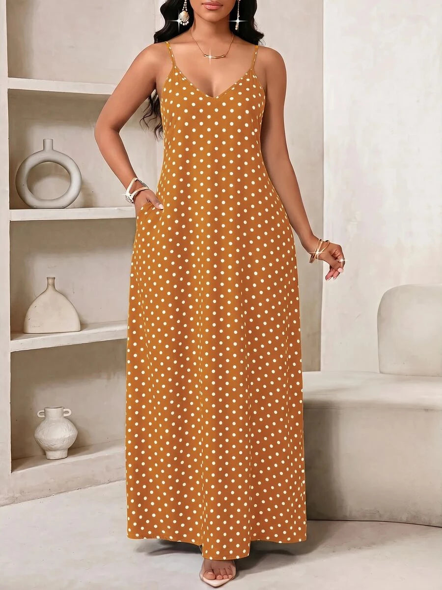 Vestido Longo Floral Decote V com Aplicação de Rosa 3D