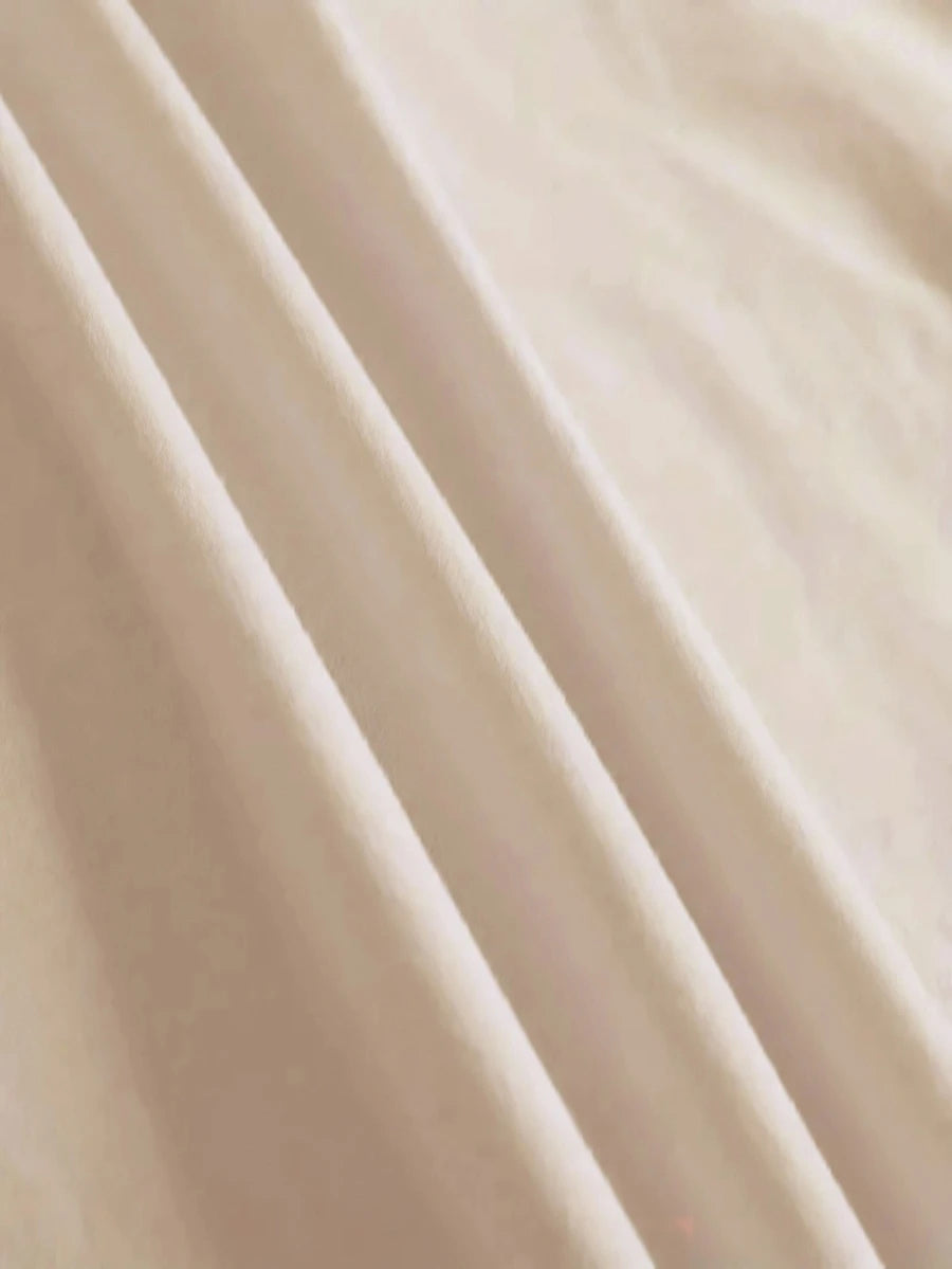 Vestido Curto Camiseta com Bolsos e Manga Morcego - La Lecce
