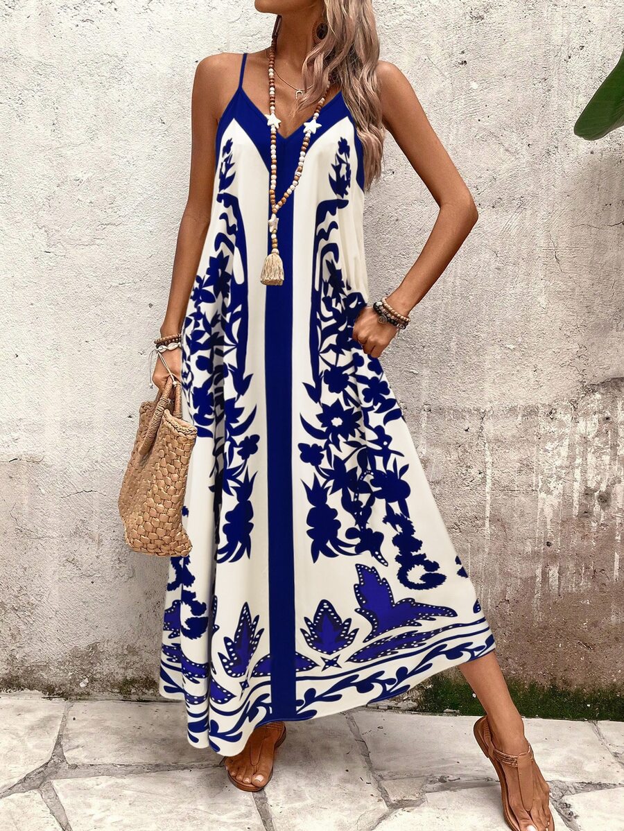 Vestido Longo Estampa de Leopardo com Costas Abertas - La Lecce