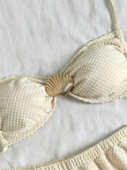 Biquíni 3 Peças com Concha e Shorts IMG 2