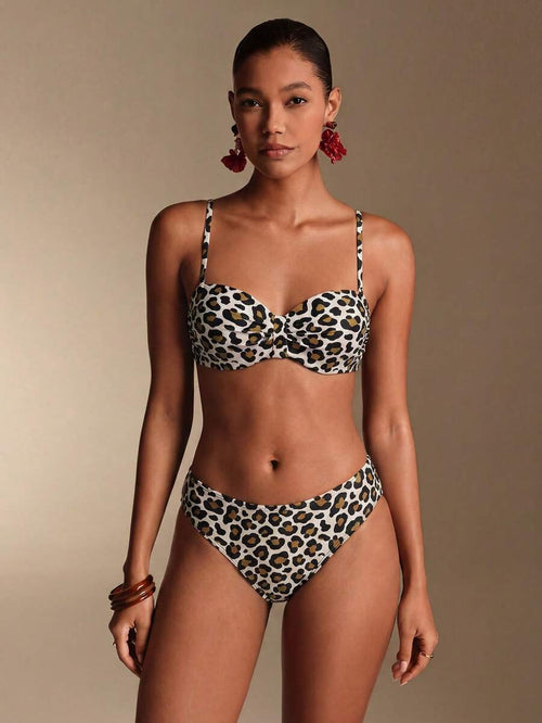 Biquíni Animal Print com Alças Finas IMG 1