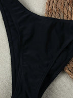 Biquíni Bandeau com Anel e Corte Alto - imagem 10