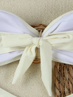 Biquíni Bandeau com Anel e Corte Alto - imagem 14