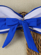 Biquíni Bandeau com Anel e Corte Alto - imagem 24