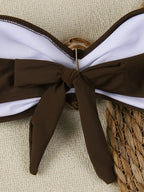 Biquíni Bandeau com Anel e Corte Alto - imagem 34