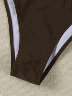 Biquíni Bandeau com Anel e Corte Alto - imagem 35