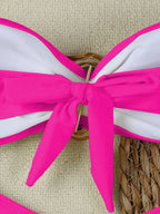 Biquíni Bandeau com Anel e Corte Alto - imagem 43