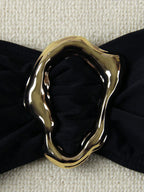 Biquíni Bandeau com Anel e Corte Alto - imagem 8