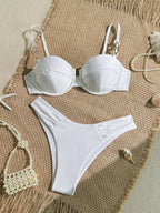 Biquíni Bandeau com Cintura Baixa - imagem 3