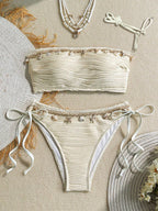 Biquíni Bandeau com Nó Lateral - imagem 13