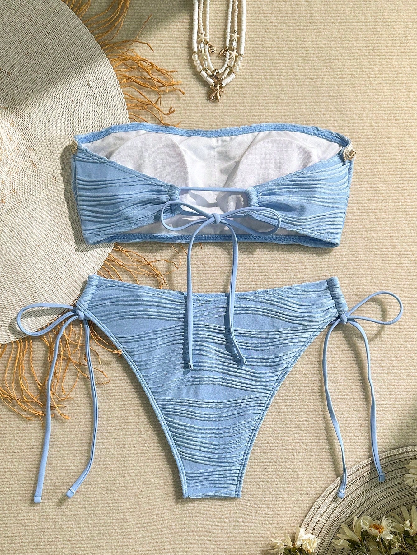 Biquíni Bandeau com Nó Lateral - imagem 23