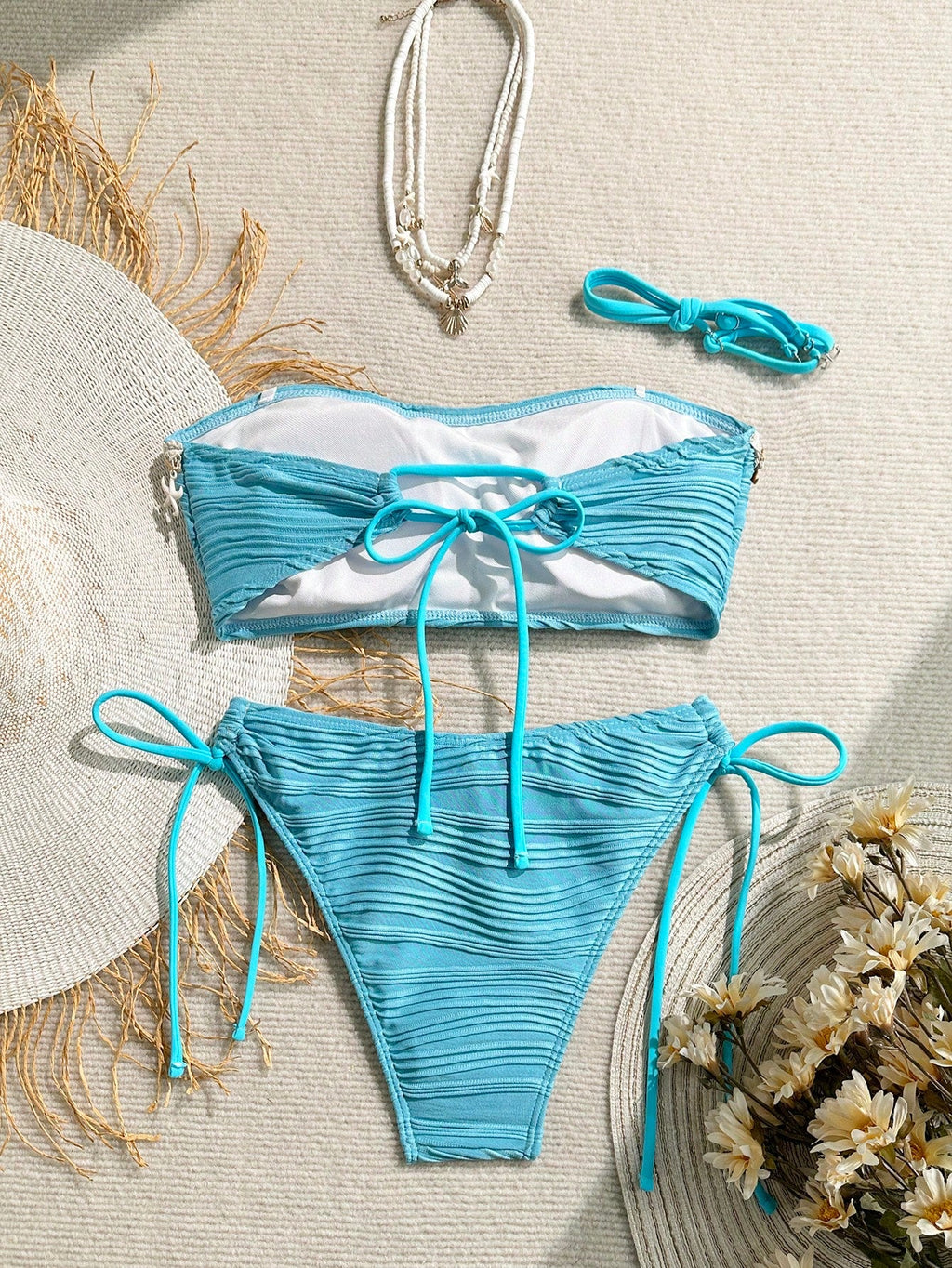 Biquíni Bandeau com Nó Lateral - imagem 28