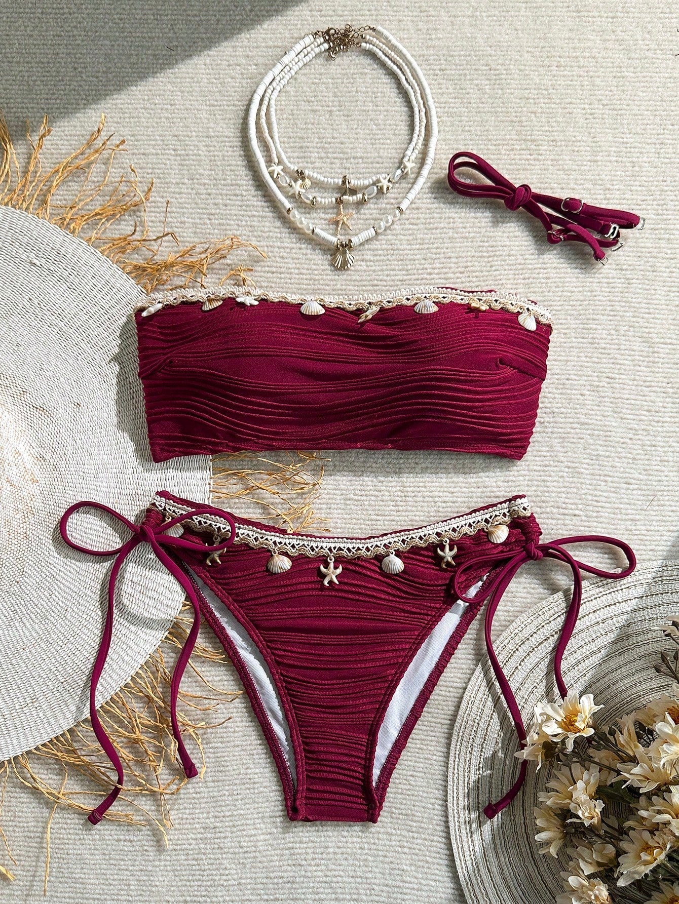 Biquíni Bandeau com Nó Lateral - imagem 33