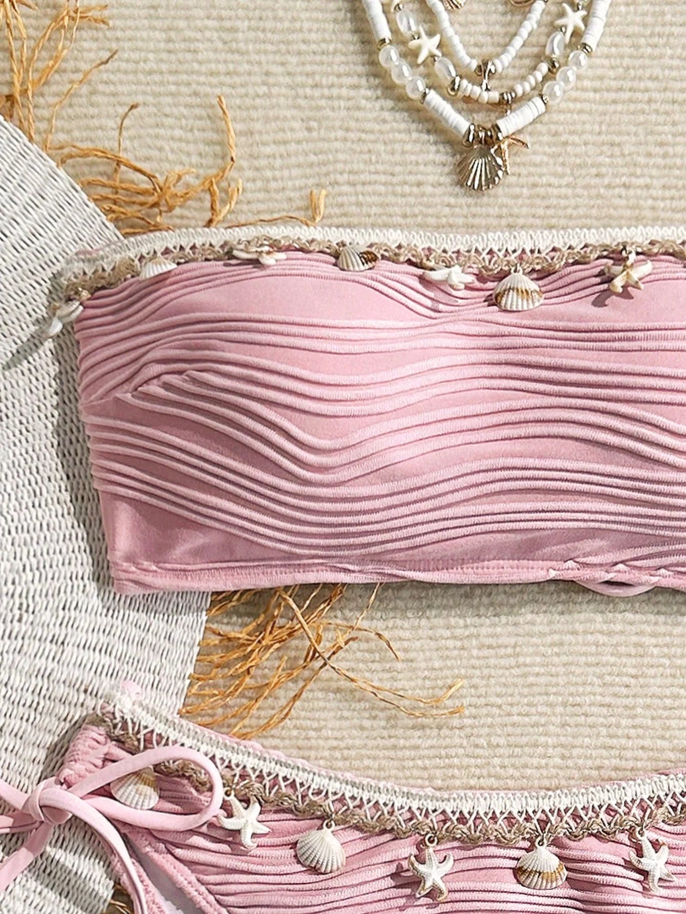 Biquíni Bandeau com Nó Lateral - imagem 5