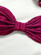 Biquíni Bralette com Efeito Enrugado - imagem 12
