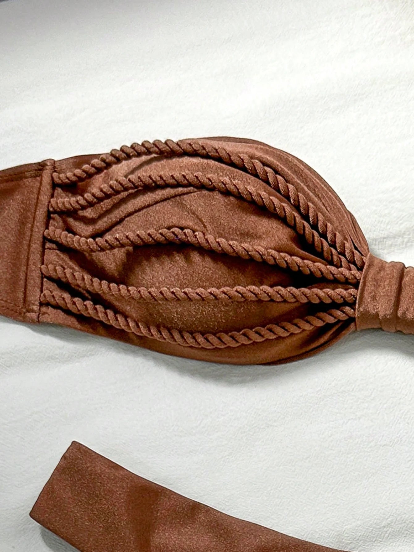 Biquíni Bralette com Efeito Enrugado - imagem 3
