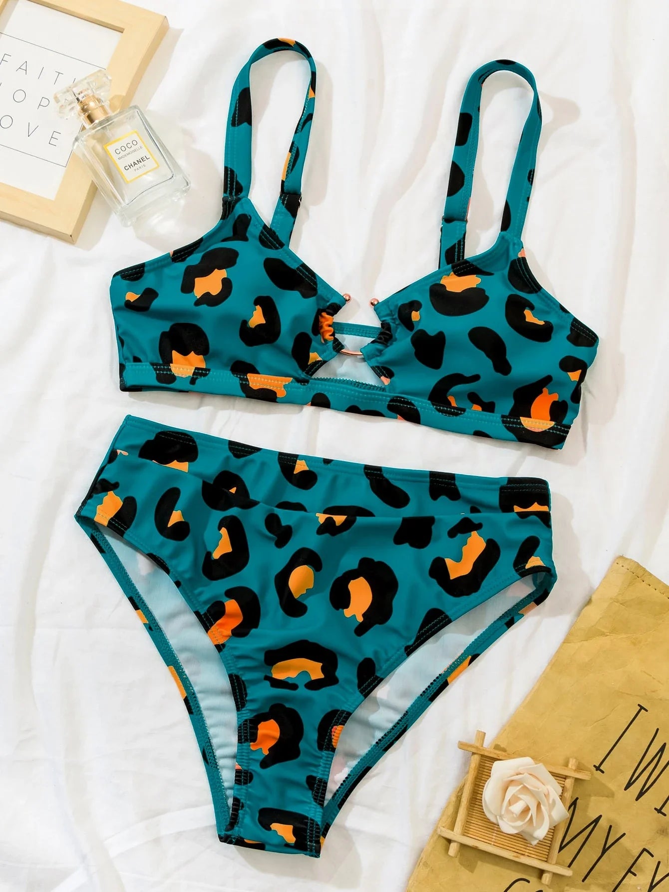 Biquíni Leopardo com Anel - imagem 3