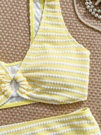 Biquíni Listrado de Cintura Alta com Argola IMG 65