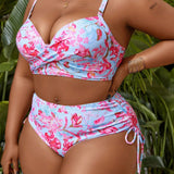 Biquíni Plus Size com Amarração Lateral